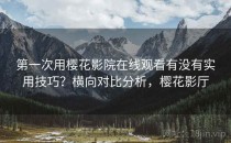 第一次用樱花影院在线观看有没有实用技巧？横向对比分析，樱花影厅