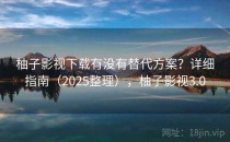 柚子影视下载有没有替代方案？详细指南（2025整理），柚子影视3.0